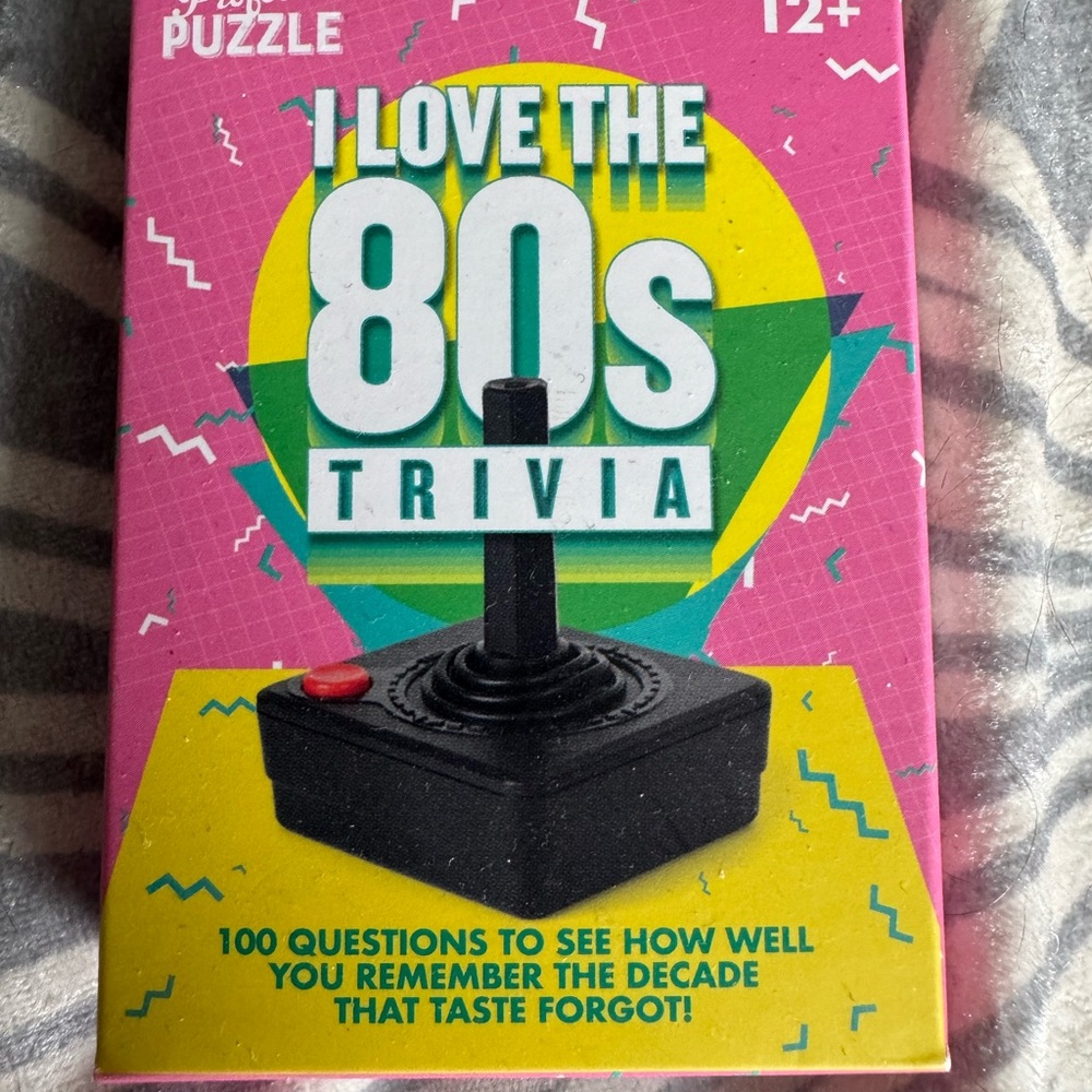 NEW, unopened 80s Trivia Puzzle Game